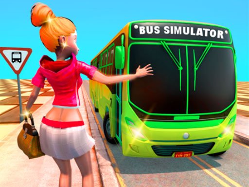Play Passenger Bus Taxi Driving Simulator Game
