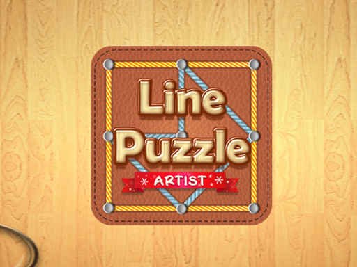Linienpuzzle-Künstler