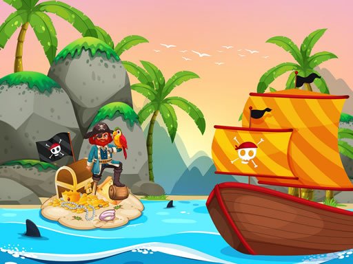 Ausmalen von Piratenreisen