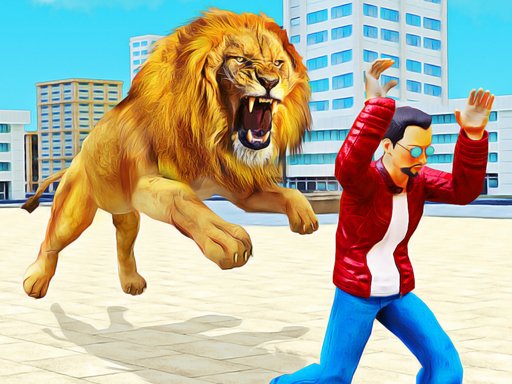 Play Lion Simulator Attack 3d Wild Lion Game