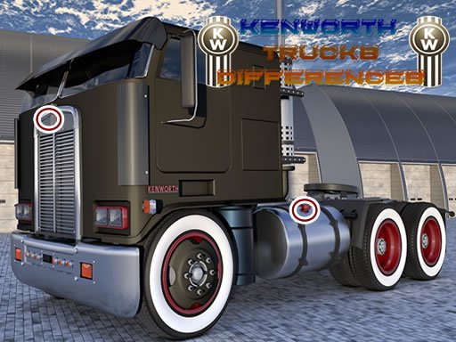 Play Kenworth Trucks Differences Game